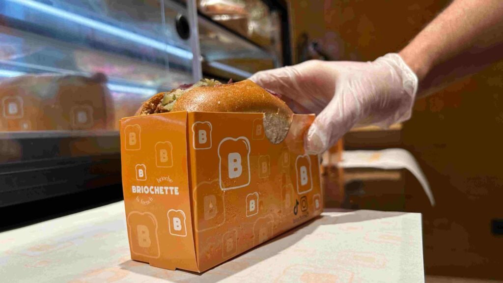 Croquez dans la brioche Beef Melt