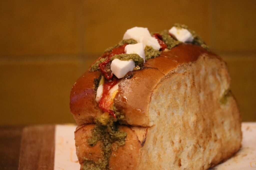 brioche-mozzarella-chaude